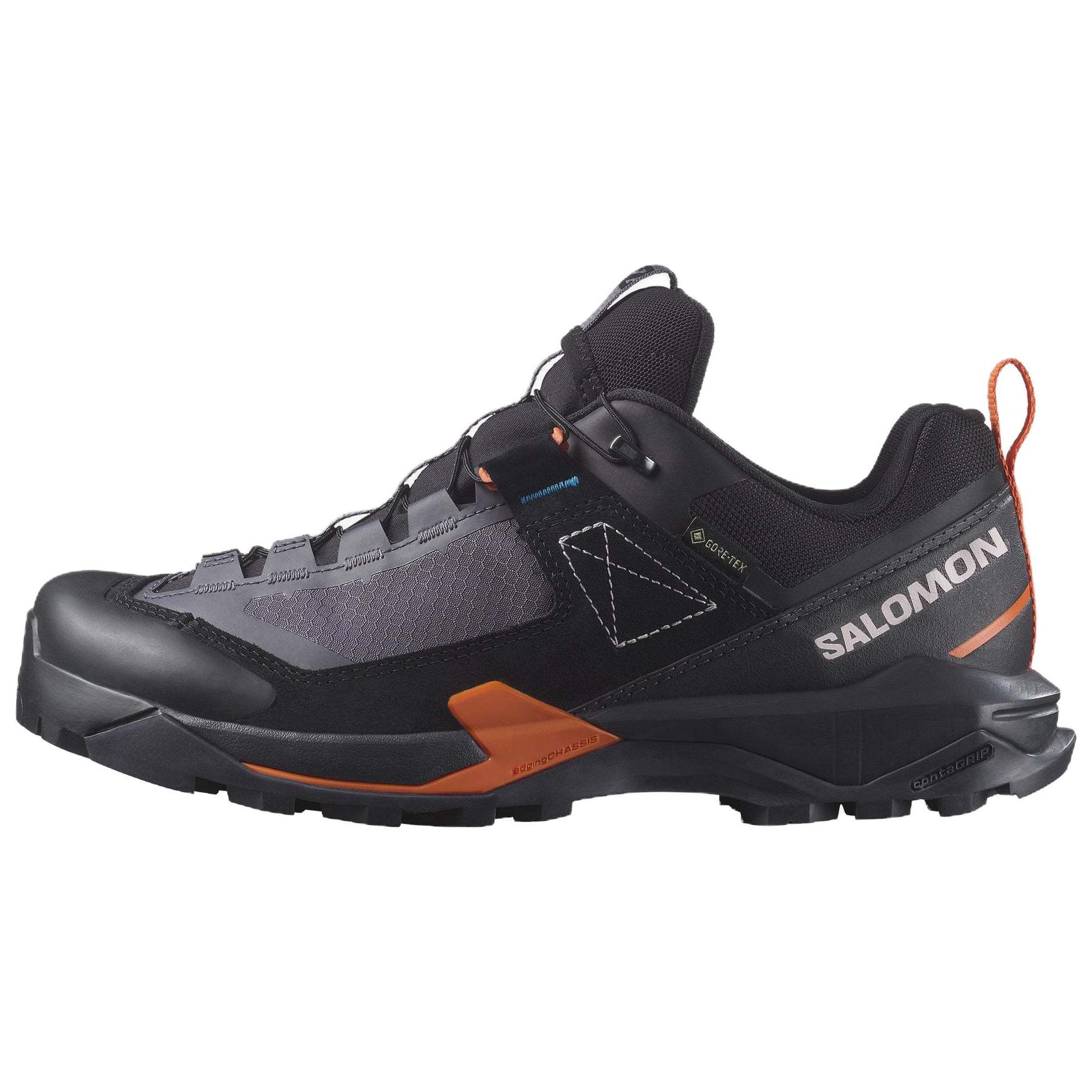 

SALOMON Gore-Tex Удобные Мягкие Нескользящие Прочные Низкие Туристические Ботинки Женские туристические ботинки Черно-оранжевые L47567300 38