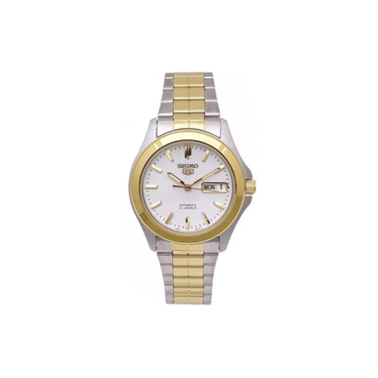 SEIKO 30m Waterproof Automatic Mechanical Movement Watch Men s Watches White Dial SNKK94K1 White Dial