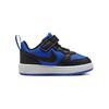 Nike Court Borough RECRAFT Slip Resistant Abrasion Resistant Low top Toddler Shoes Blue Black White Infant And Toddler HM6300-480