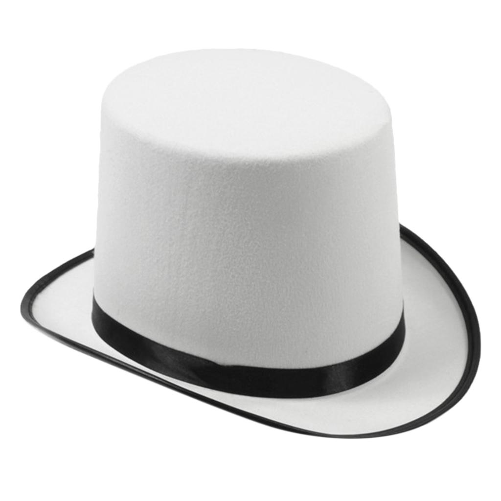 Magician Formal Top Hat Steampunk Party Vintage Fedora Trilby