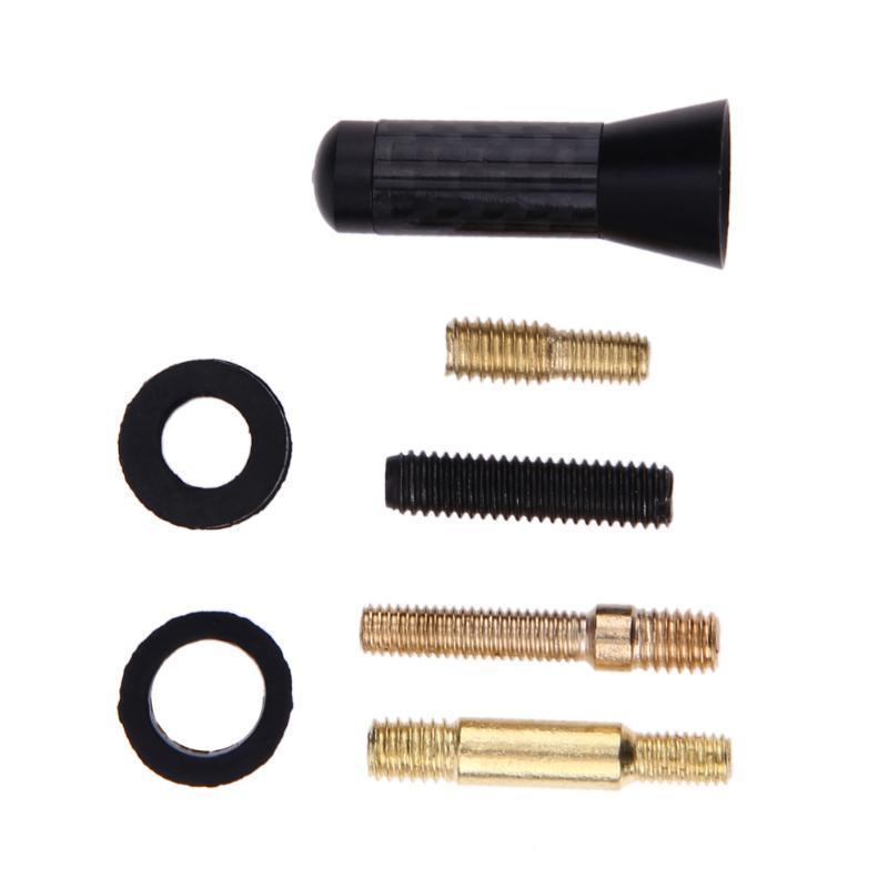 3.5cm Universal Auto FM Short Roof Antenna Small Car Air Carbon Fiber Radio Mini Cooper Automotive Accessories