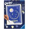 Paint by Numbers Kit - Ravensburger - Gemini - Multicolor - 18x13 Cm - 14 Years and Over