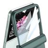 Samsung Folding Zflip6 Mobile Phone Case Anti Fall Magnetic Suction Folding Large Window Fashionable Matte All Inclusive Protective Case
