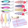 High Simulation Lure Set Long Casting Jigging Spinner Soft Bait Minnow Combination Full Swimming Layer Lure Fishing Gear Set