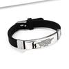 Wristband Inspirational Quote Bracelets Stainless Steel Encourage Bracelets Bracelet for Son  Gift