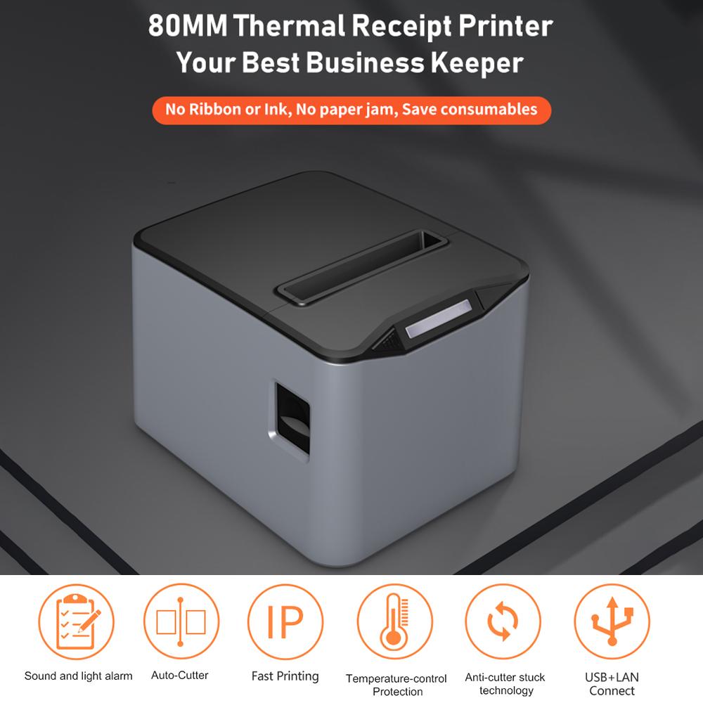 PT-210 58MM Wireless Portable Bluetooth Thermal Receipt Printer Machine