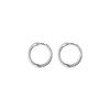 classic simple temperament gold Color Stainless Steel Twist Round Hoop Earring for Women Charm korea Earring Jewelry Accessories