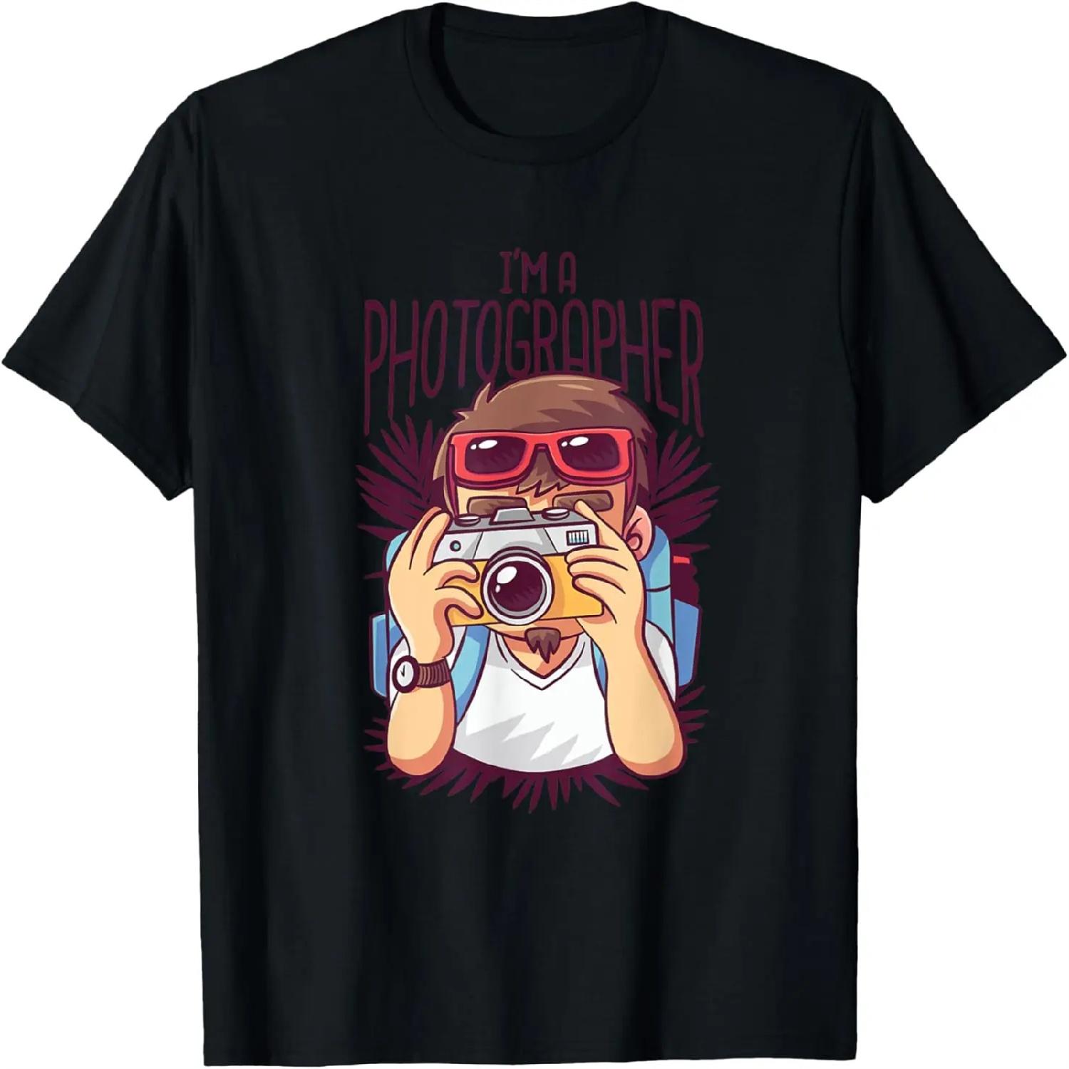 Funny Photography Camera Sutra T-Shirt S