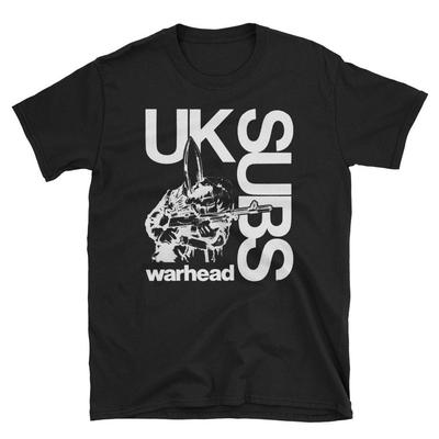 Maglietta UK Subs, The Exploited, Varukers, GBH, Sham 69, Discharge, T-shirt Unisex