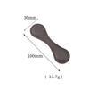 2Pcs Reusable Leather Fixed Magnetic Buckle Detachable No Sewing No Nails Trouser Legs Buckle Garment Clips Sleeve