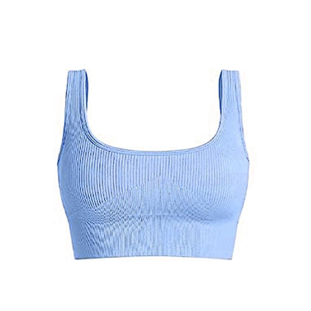 Nahtloses einfarbiges Yoga-Outfit: Sexy Rücken Dreiteiliges Set