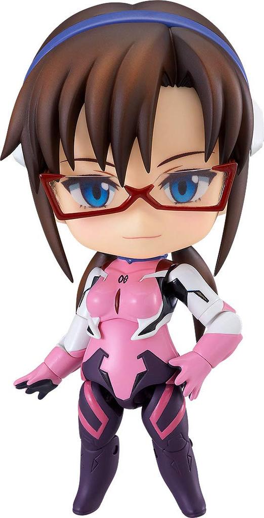 Nendoroid Evangelion Nová Filmová Verze Mari Makinami Illustrious Plug Suit Plastová Malovaná Pohyblivá Figurka Verze pro Další Prodej. Bez měřítka