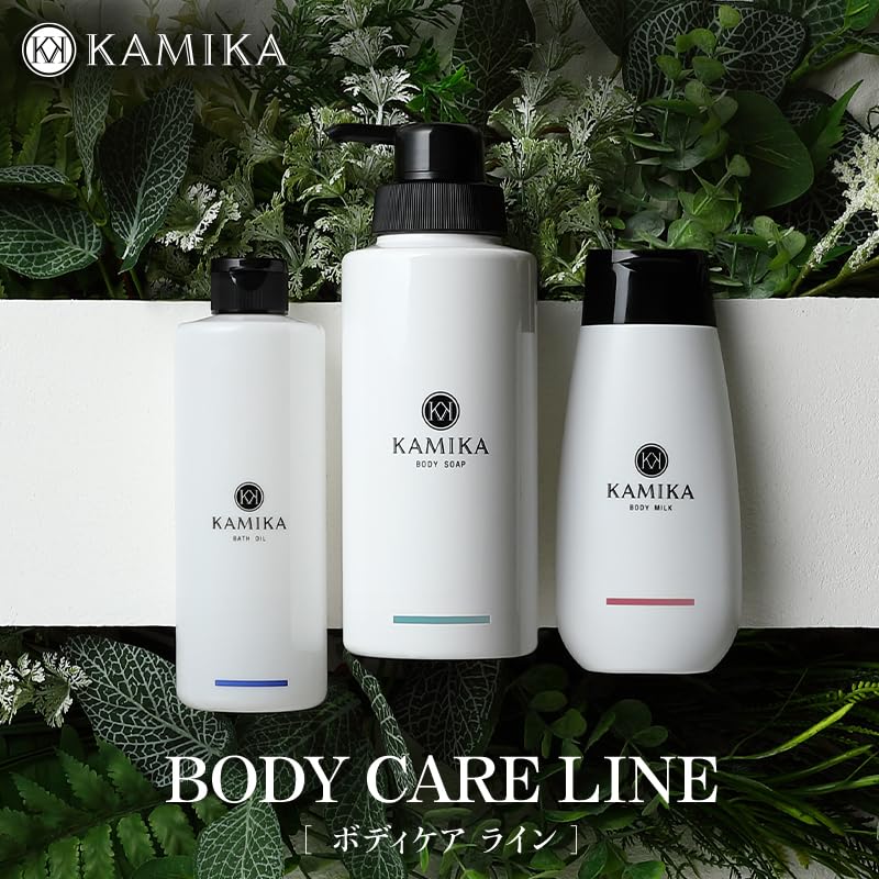 KAMIKA Smooth Body Soap [Liquid Soap, Meringue Foam, Naturally Derived Cleansing Ingredients, Moisturizing] Pear & Freesia Scent 480ml1 bottle