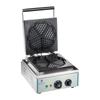 Round Waffle Maker Heart Rosette Teflon Coated Diameter 21