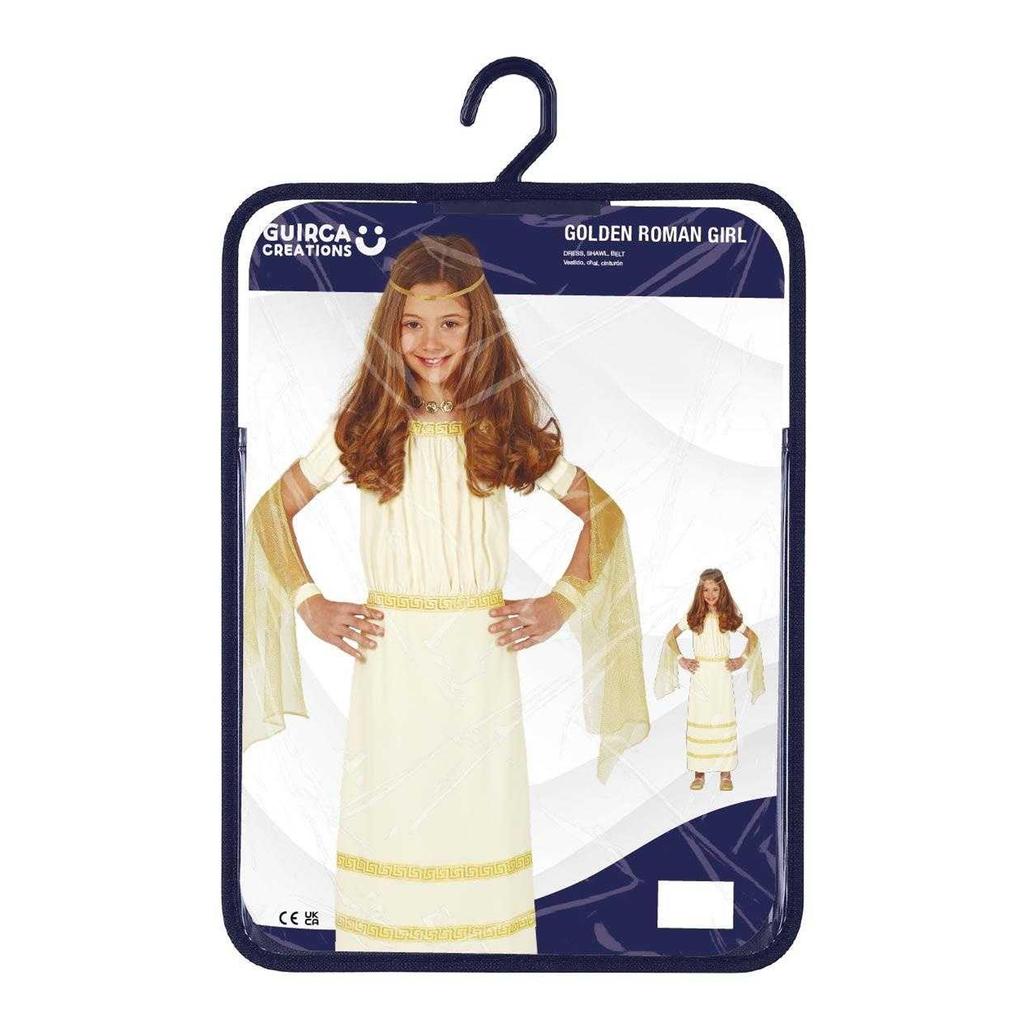 Fiestas Guirca Girls Roman Costume Dress