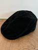 Faux Suede Beret Newsboy Cap Fall Winter Warm Soft Unisex Hat Classic British Style for Women Men Vintage Fashion