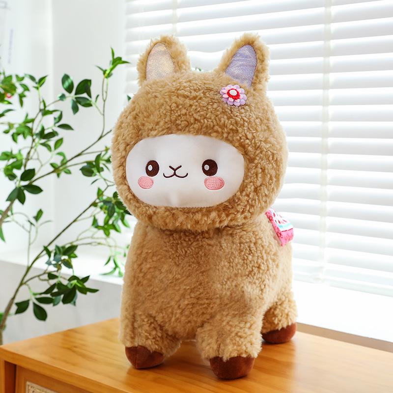 

Adorable Plush Sheep Toy - Cozy Sleeping Companion & Sofa Cushion for Kids 40cm (0.5kg)