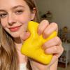 Realistic Toast Squeeze Fidget Toy Soft Slow Rising Stress Relief Bread Toy for Kids Birthday Party Favor Gifts