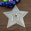 Five-Pointed Star Cutting Dies DIY Scrapbooking Emboss Paper Cards Album Stencil
