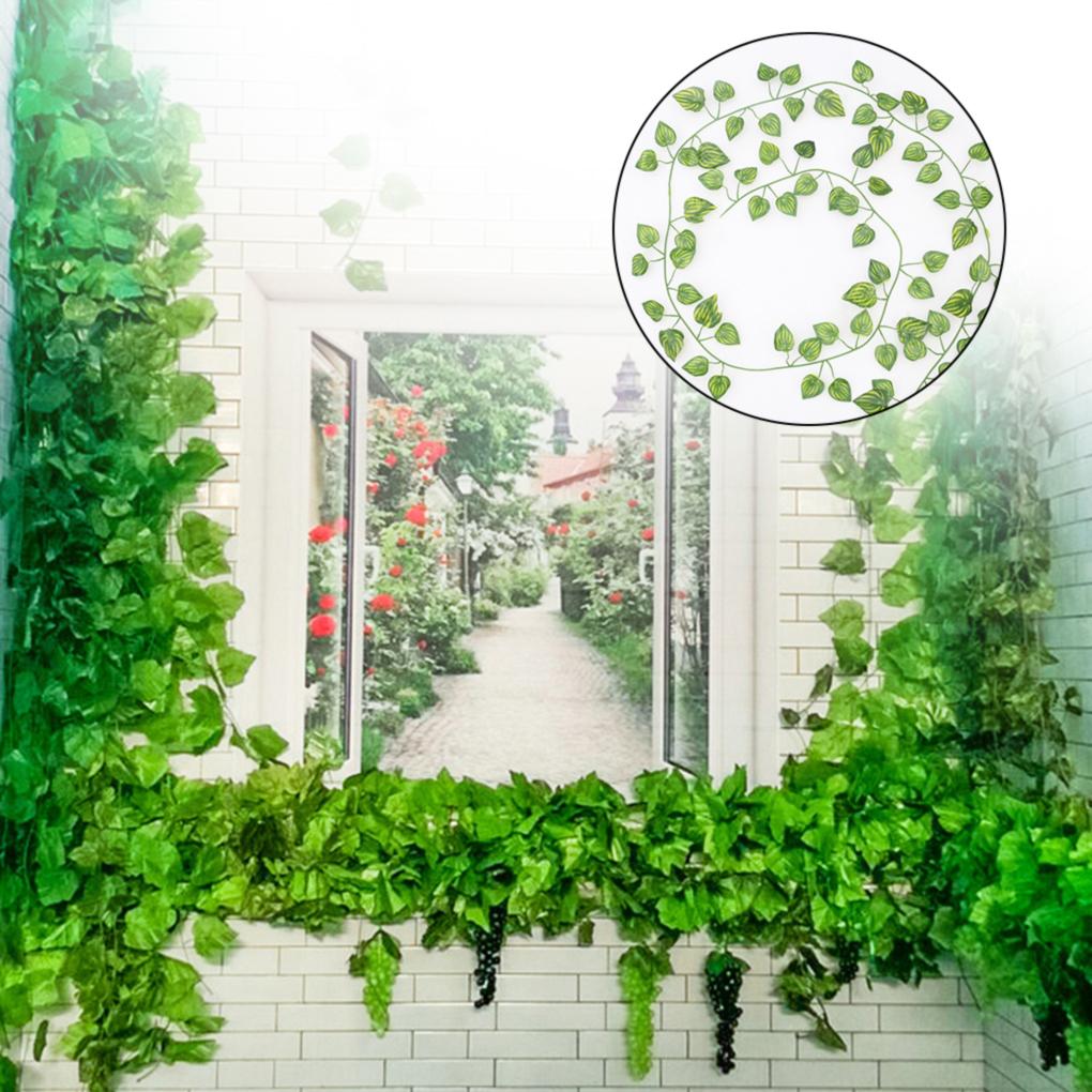 Artificial Hanging Plant Fake Vine Ivy Garland Wedding Decor 1/12X