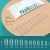 Nailpop Transparent Fake Nail Acrylic Tips Press On Nails Coffin Traceless and Ultrathin False Nails Accessories Tools 120pcs