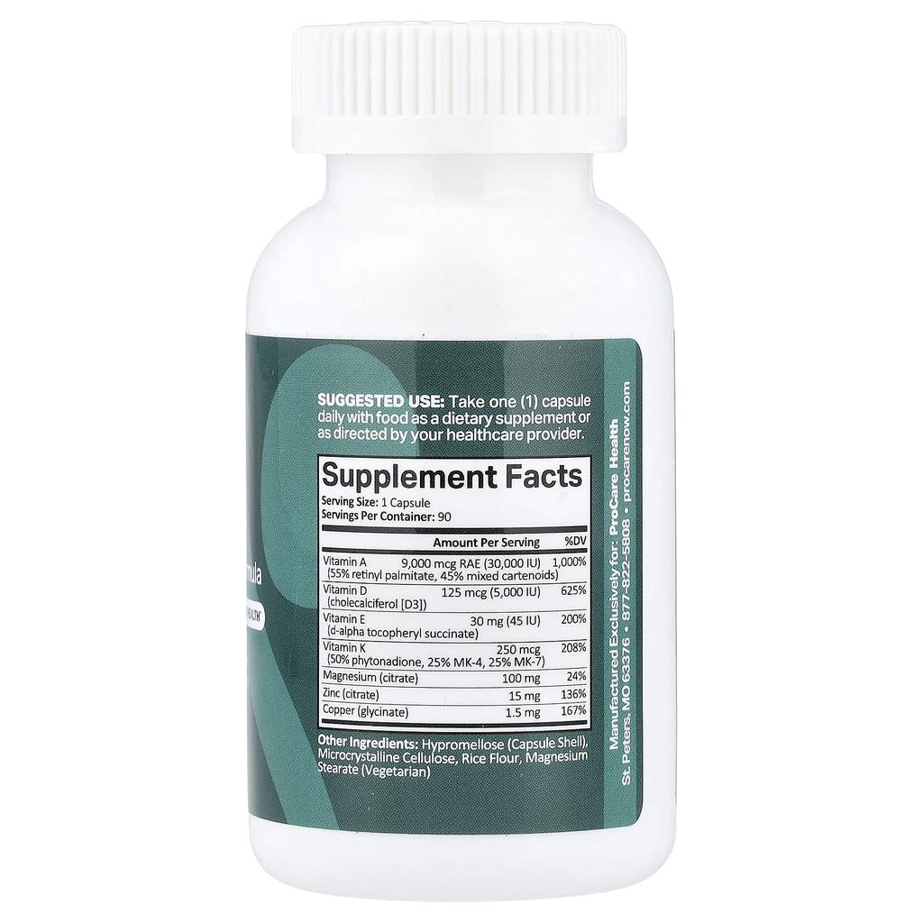ProCare Health, Adek+, 90 Capsules