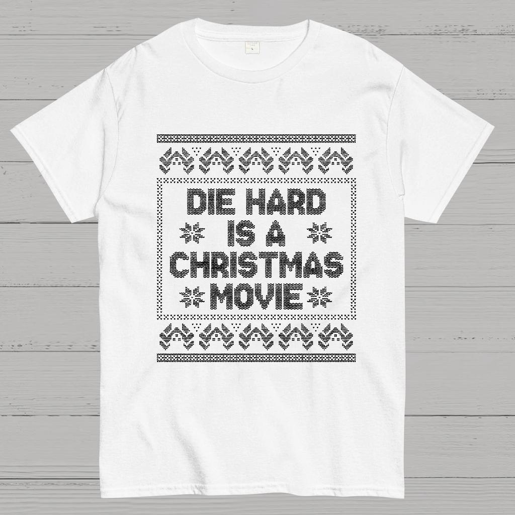 Die Hard Is A Christmas Movie Cotton Summer Casual Cool Loose T-Shirt