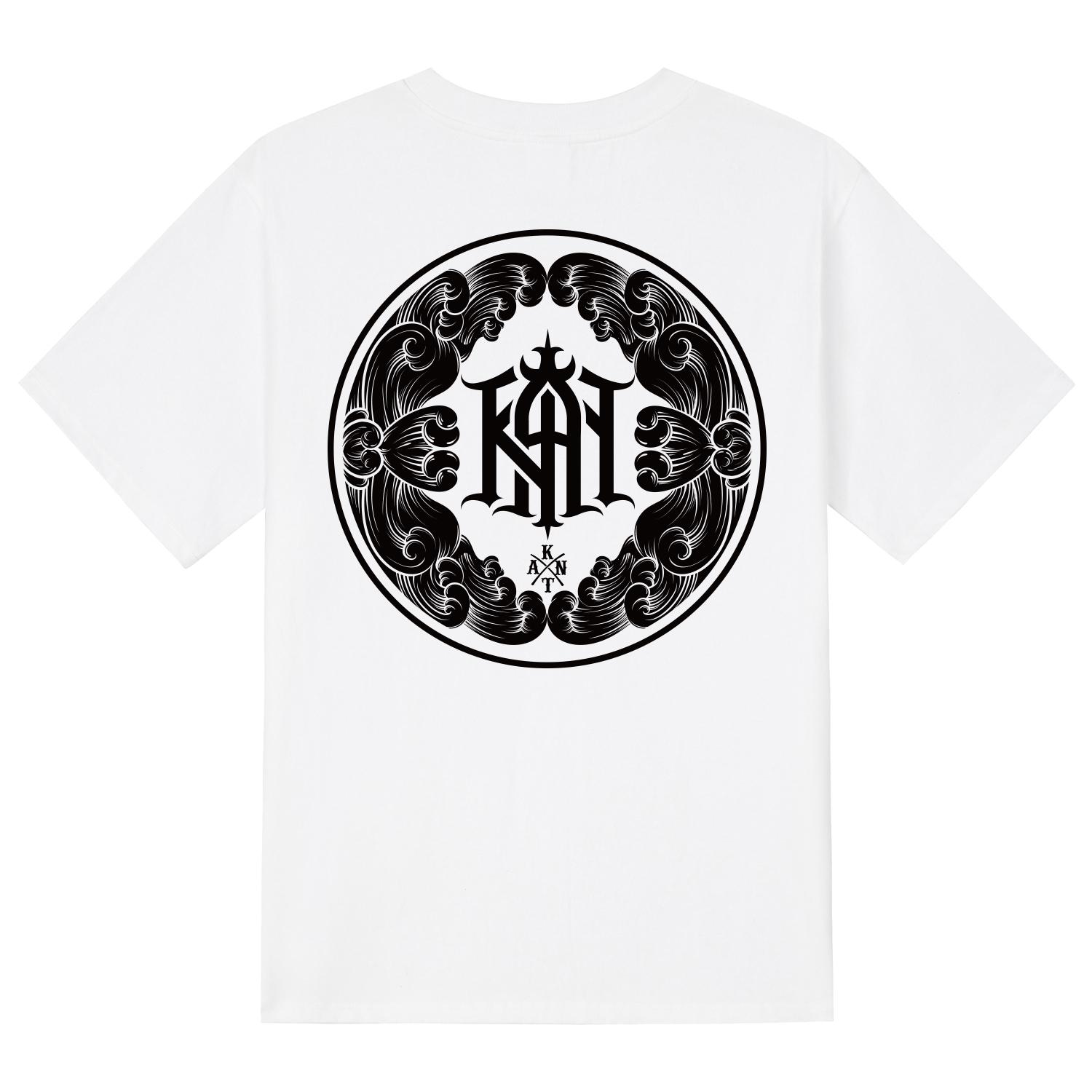 Khan 6312 Ktw0118 Flower Khan Short Sleeve T-Shirt - White White/S