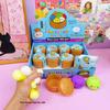 Decompression Bun PU Toy Pinch Music Stress Relieving Tool Small Steamer Model Hand Pinch Ventilatory Toy