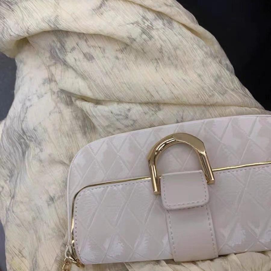Bag women's bag advanced sense simple temperament small square bag versatile small bag shoulder messenger bag