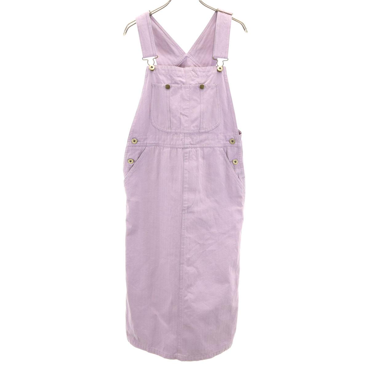 

УНИВЕРСАЛЬНЫЙ OVERALL длинный сарафан F Фиолетовый Женский Б/У