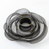 10yards Organza Ribbon Golden Wave Wired Ribbon Gift Bouquet Packaging,Handicrafts,Christmas Birthday Wedding Party Decoration