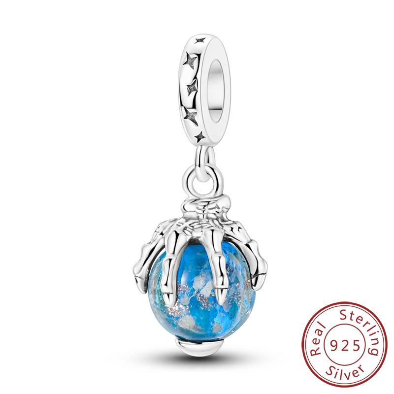 Copper Colorful Zircon Charm Bead Charms Pendants Compatible With Authentic Bracelets Do It Yourself Making Gift