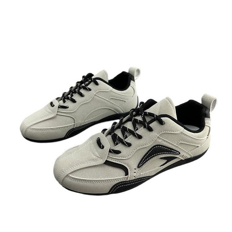 Retro European & American Fashion Men's Non-Slip Low-Top Casual Shoes - 'Forrest Gump' Wear-Resistant Sports Flats
