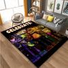 3D FNAF-Five-nights-At-Freddys Muster Teppich Große Fläche Teppich für Wohnzimmer Kinderzimmer Sofa Küche Dekorieren Rutschfeste Matte Geschenk
