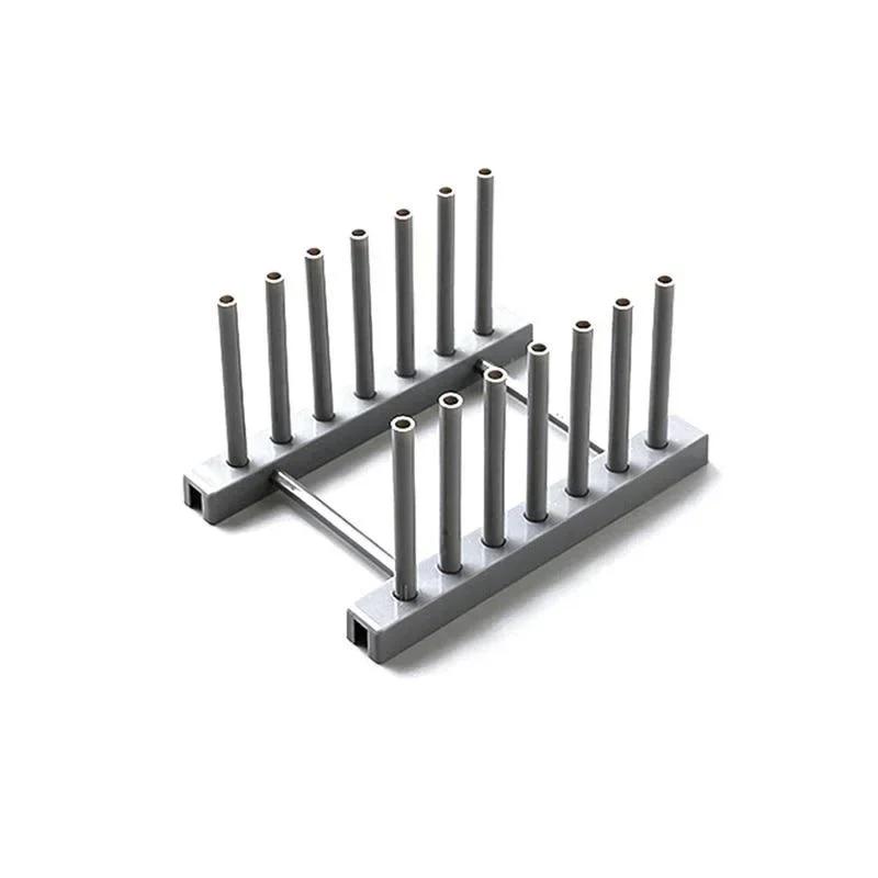 

Кухонная сушилка для посуды Органайзер для хранения столовых приборов Поднос Полка для сушки тарелок Деревянные подставки для книг Держатели для сушки 3