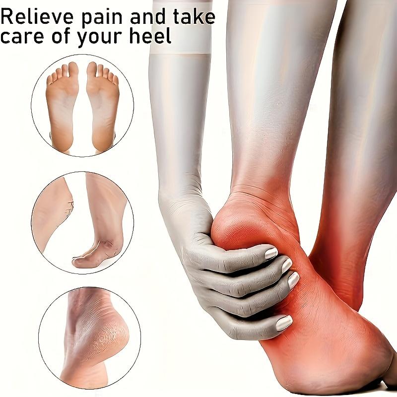 Tartós sarokvédők Fájdalomcsillapítás Plantáris fasciitis támogatás Repedezett sarok javítása Univerzális méretű cipőbetétek Idősek Szülők Idősek Ajándék