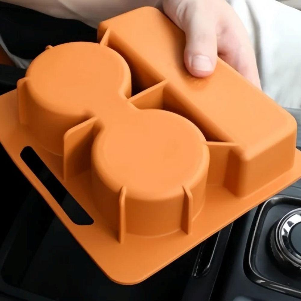 Car Central Control Sliding Box Silicone Pad For GWM HAVAL H9 2025-2025 Modified Auto Armrest Box Protective Pad Car Accessories