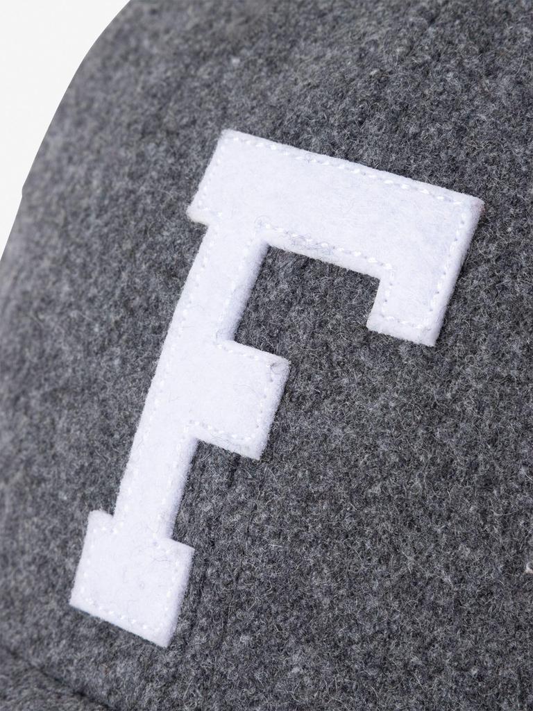 North TNF Logo Flannel Cap Mix Gray FREE [The Face]