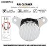 Motorcycle Air Filter Cleaner Intake Filter System Stripe for Harley 93-17 Dyna/FXR Softail Fat Boy Touring Road Street Glide