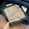 New silk scarf women's fashion versatile high-end small square scarf Korean version neck protection scarf spring and autumn retro scarf binding bag