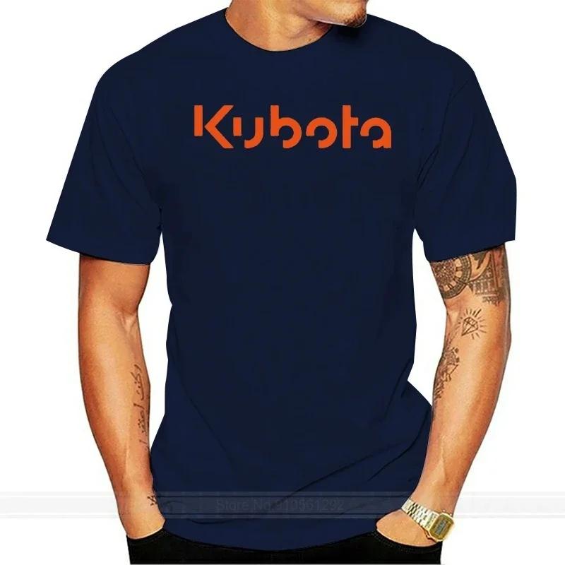 Футболка Kubota с изображением трактора, сельскохозяйственной техники, садоводства. Новая футболка унисекс с индивидуальной печатью. Веб-сайт для создания персонализированных футболок. S