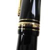Excellent MONTBLANC Fountain Pen Meisterstück 149 White Star Black Gold 18K Mens Used