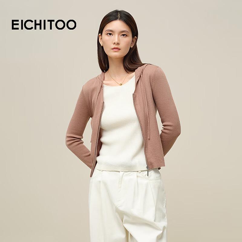 EICHITOO Women s Slim-Fit V-Neck Knitted Cardigan L