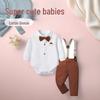 Infant & Toddler Spring/Autumn Dress Sets, Boys' Cotton Jumpsuits, Cute Kids' Spring Outing Outfits