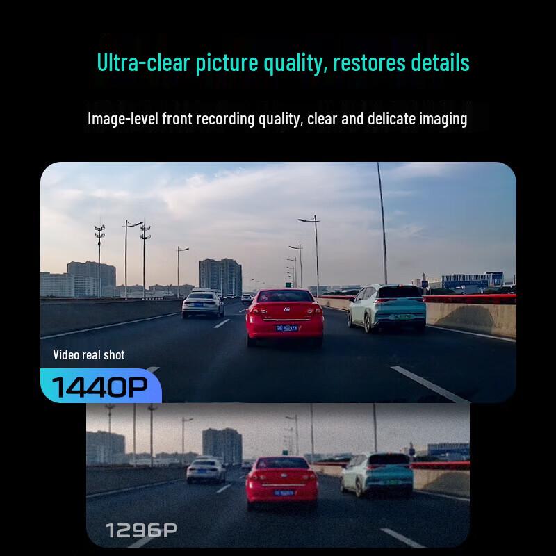 360 M320 2K Duální záznam Streamování Zpětné zrcátko Palubní kamera (CN verze)