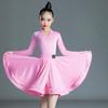 Costume Competition Uniform Kids Clothes Children Clothing Latin Dance Wear Fringe Skirt Latin Dance Dress Stage Performance