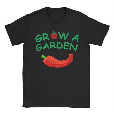Casual Grow a Garden Games Tshirts For Men Women Cotton Short Sleeve Round Neck Summer Tops Shirts