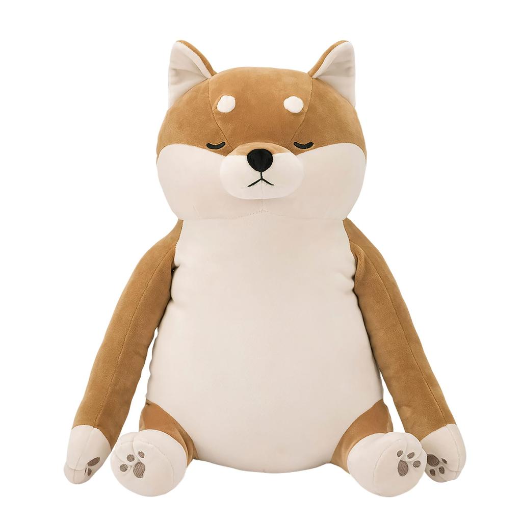 Livheart Body Premium Nemunemu Kotaro the Shiba Inu inches in Posture Improves Back-Straightening Pillow, Polyester, Animals, (Approx. 15.6 (40 cm)