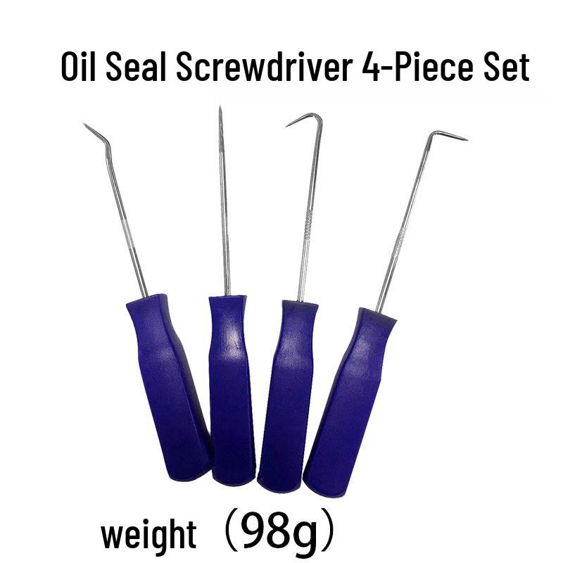 Oil Seal & O-Ring Removal Tool Set - Screwdriver, Puller, Hook for Car Maintenance